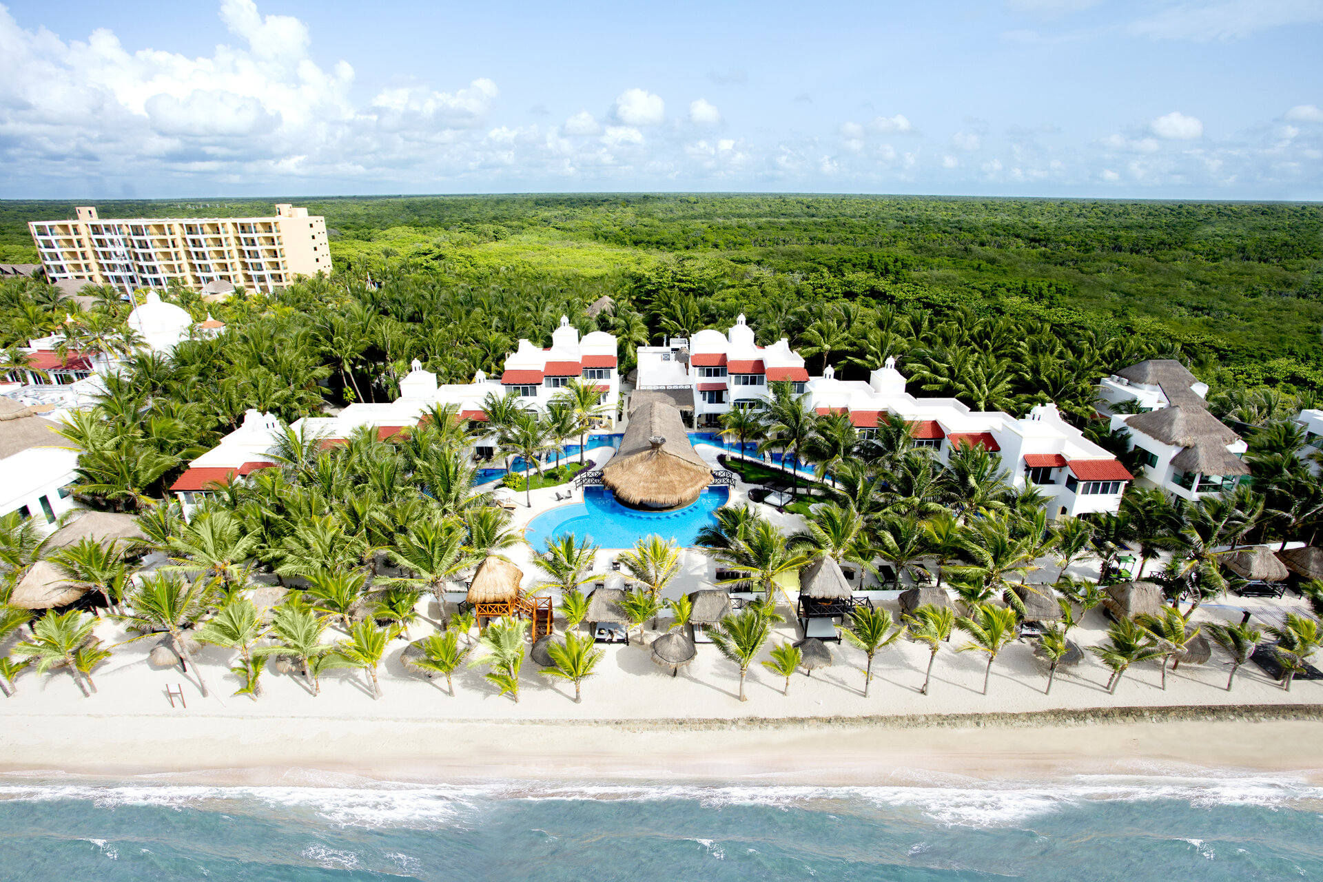 Hidden Beach Resort Aerial View